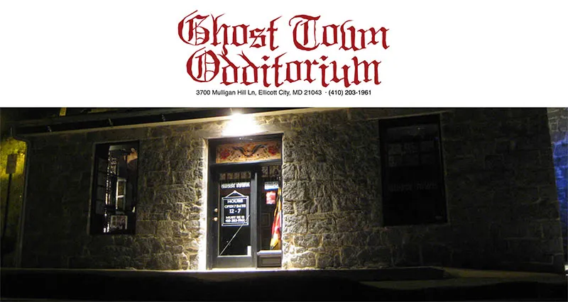 ghosttownmd.com homepage